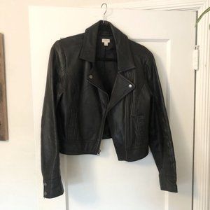 Frenchi Leather Moto Jacket